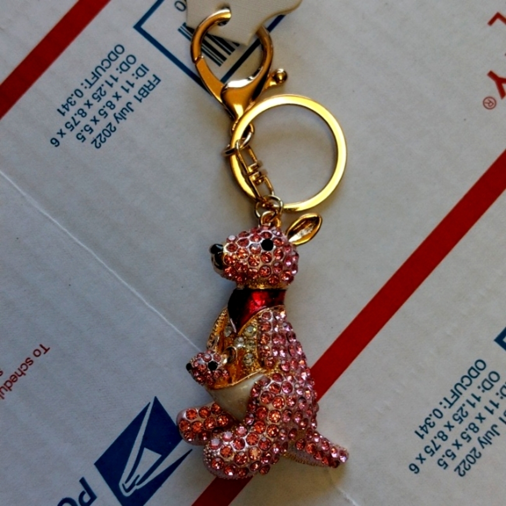 Kangaroo Metal Bag/Key Chain Sold